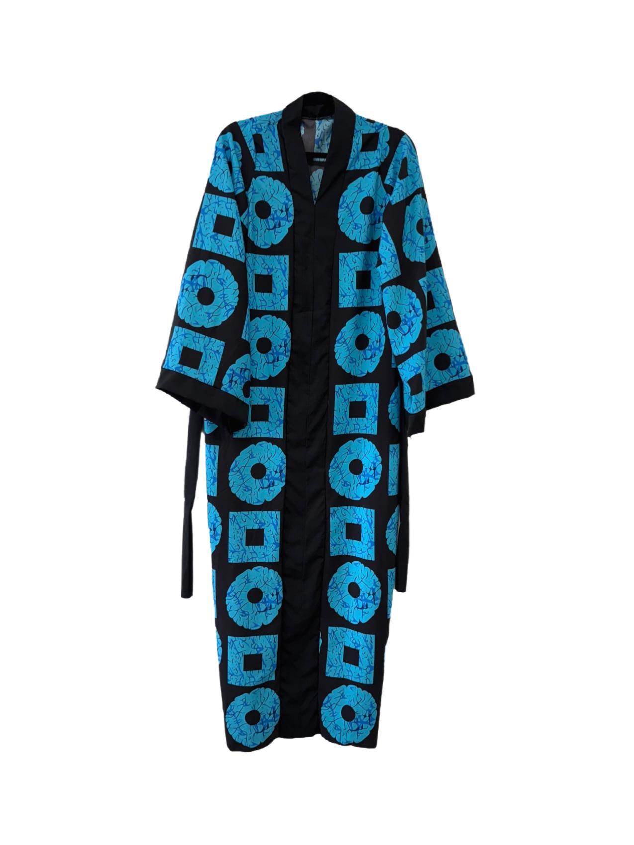 Becky Elegant A-Line Gown - Blue