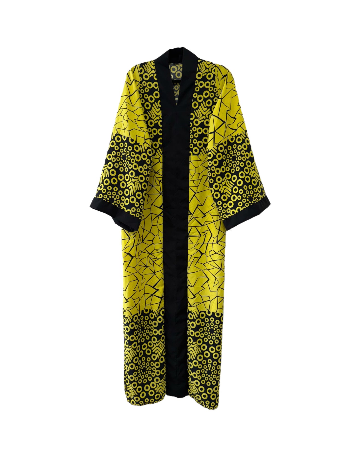 Becky Elegant A-Line Gown - Bright Yellow